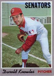 1970 Topps Baseball Cards      106     Darold Knowles